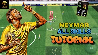 Neymar JR All Skills Tutorial | efootball 2023 mobile | pesmobile