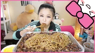 BLACK BEAN NOODLE aka JJAJANGMYEON | MUKBANG