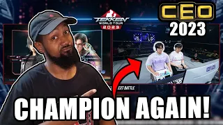 CEO 2023 GRAND FINALS Reaction! CBM vs JeonDDing!