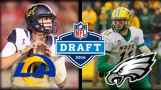 Revisiting The Absurd Jared Goff/Carson Wentz NFL Draft Moves