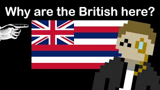 Why is the British flag on the flag of Hawaii?