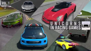 Unicorns in Racing Games (Rare Cars) (Episode 1)