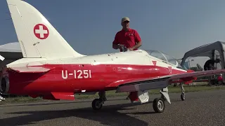 The luckiest Swiss RC Pilot BEA Hawk comes close to a diasaster