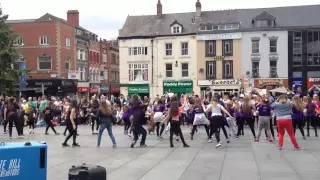 THE UPTOWN FUNK FLASH MOB