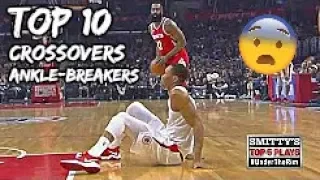 Top 10 James Harden CROSSOVERS & ANKLE-BREAKERS (Career)