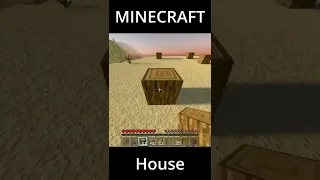 How to REALLY Build a House in Minecraft #shorts