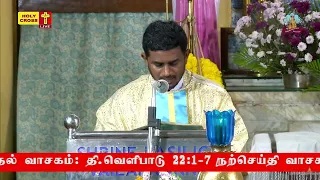 26 November 2022 - வேளாங்கண்ணி பேராலய திருப்பலி | Vailankanni Shrine Basilica Mass | Holy Cross Tv