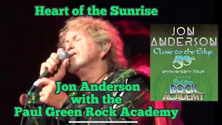 HEART OF THE SUNRISE (Live) - Jon Anderson of Yes with Ash vs Drums on Drums