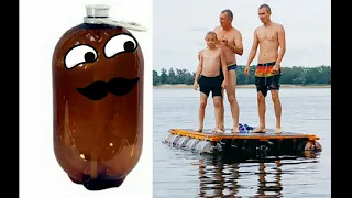 дикий плот ИЗ Пэт кеги raft bottles