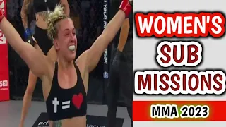 Women's PAINFUL Submissions In MMA 2023