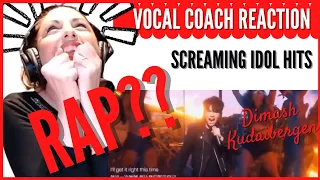 ▶️ VOCAL COACH  REACTS TO | Screaming IDOL HITS | DIMASH  😲 😲 (captions)