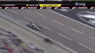 Josef Newgarden crash with Conor Daly, 2016.