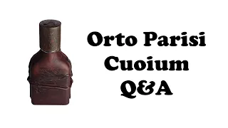 Orto Parisi Cuoium Q&A