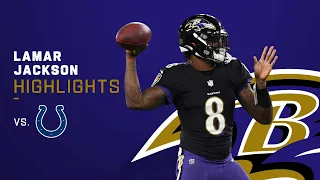 Lamar Jackson's 504 of Ravens 523 Yards yds vs. Colts | Week 5