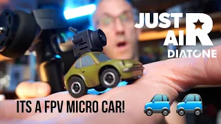 Diatone SNT Just Air Q25 Mini RC FPV Car - yes a FPV car