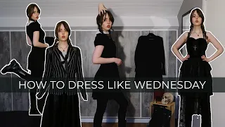 11 WEDNESDAY ADDAMS INSPIRED OUTFITS