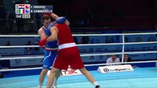 Men's Super Heavy (+91kg) - Quarter Final - Filip HRGOVIC (CRO) vs Roberto CAMMARELLE (ITA)