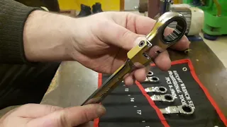 Обзор китайских рожково- накидных ключей с трещёткой. немного про гараж.
