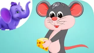 Little Tommy Tittle Mouse - Nursery Rhyme with Karaoke