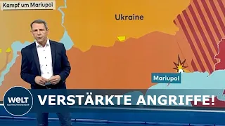 UKRAINE-KRIEG: Russland fordert Mariupol erneut zur Kapitulation auf! Die militärische Lage