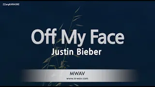 Justin Bieber-Off My Face (Karaoke Version)