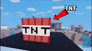 My Friends trapped me in a TNT, so I got REVENGE (Roblox Bedwars)