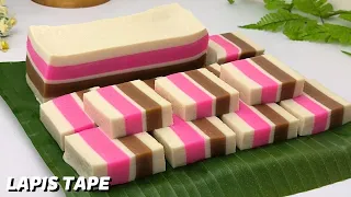 SEUMUR HIDUPKU BARU TAHU‼️TAPE DIBIKIN KUE LAPIS ENAK BANGET, JADI REBUTAN LUDES DALAM SEKEJAP