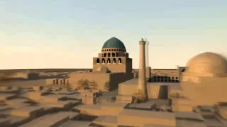 Ancient Merv/Merw city reconstruction Древний Мерв