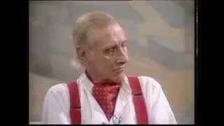 Spike Milligan deals with a gatecrasher on live TV