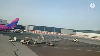 Air Arabia - Landing at Abu Dhabi International Airport
