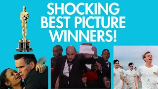 SHOCKING Best Picture Oscar wins!