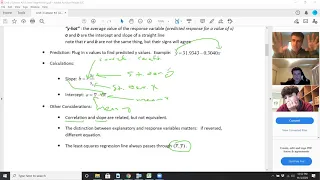 Statistics 11 03 2020   Unit 3 Lesson 2 Notes Linear Regression