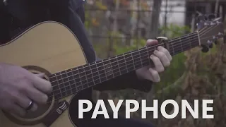 Maroon 5 - Payphone (Fingerstyle Guitar Cover by Peter Gergely) [WITH TABS]