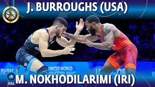 Jordan Burroughs (USA) vs Mohammad Nokhodilarimi (IRI) - Final // world Championships 2022 // 79kg