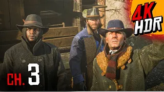 Red Dead Redemption 2 [4K/60fps HDR] (100%, All Side Missions) Part 3 - Eastward Bound