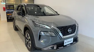 Nissan X-trail 輕油電 黑頂原力灰 實車拍攝