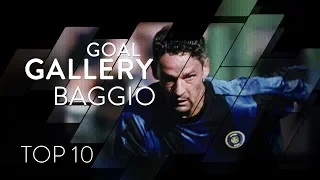 ROBERTO BAGGIO | INTER TOP 10 GOALS | Goal Gallery 🇮🇹🖤💙