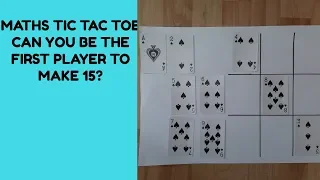 Maths Tic Tac Toe (Noughts and crosses)