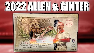 THIS.....DIDN'T GO WELL. 😠😠 | 2022 Topps Allen & Ginter Hobby Box Review