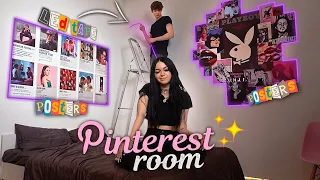 EXTREME room makeover // from scratch to pinterest style