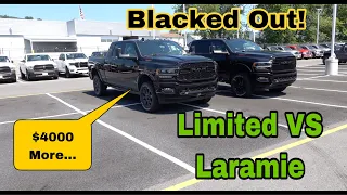 2020 RAM 2500 Limited VS Laramie Black | Breaking Down The Trims To Find $4000's In Differences