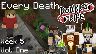 Double Life SMP: Every Deaths and Reactions - Week 1-5 | Double Life SMP Vol. 1 (Updated)
