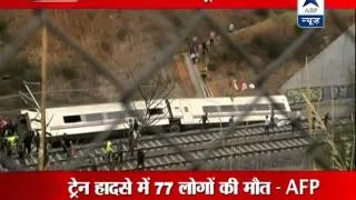 77 dead in Spanish train crash