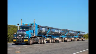 Big Road Trains and Oversized loads Australia