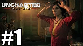 Uncharted The Lost Legacy Gameplay Walkthrough Part 1 - First 60 Minutes  ( PS4 Pro)