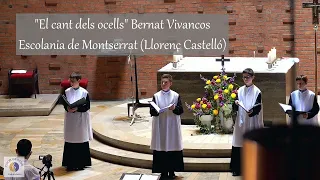 "El cant dels ocells" Bernat Vivancos | Escolania de Montserrat (Llorenç Castelló)