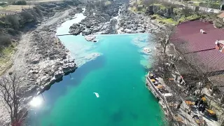 Niagara Falls Montenegro, drone video 4K
