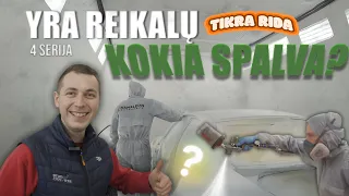 Tikra rida: YRA REIKALŲ (4 serija) - Kokia spalva?