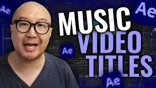 After Effects Text Animation For Music Videos | Free Project File