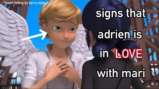 signs that adrien is in LOVE with marinette *within season 4* |adrixnette